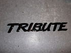 0000-8r-g21 Mazda New Tribute Black Pearl Rear Script Text Logo