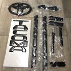 00012-a1740-01 Nox Lux Toyota Tacoma Black Out Emblem Overlay Badges Pieces