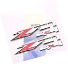 1 Yoaoo Oem Chrome Red Emblems Badges For Gmc 602130893653