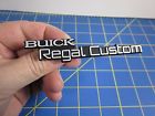 10060403a Buick Regal Custom Interior Dash Emblem Oem