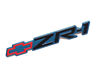 10146444 Gm Nos Corvette Metallic Blue Rear Bumper Emblem