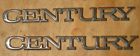 10242494 Buick Century Custom Quarter Panel Script Emblem Insignia Oem Body