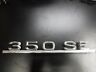 1168171115 Mercedes Euro Model Chrome Metal Trunk Deck Lid Emblem