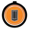 14008432 Oer Camaro Shield Horn Cap Emblem