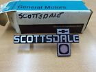 14023047 General Motors Nos Chevrolet Scottsdale Dash Emblem
