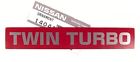 14041-40p00 Nissan Twin Turbo Intake Manifold Emblem Plate Oem New