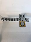 14051848 Gm Chevrolet Scottsdale Fender Emblem Nos