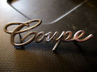 148602 Chevrolet Vintage Cadillac Coupe Deville Left Rear Emblem Badge Nameplate