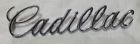 1490598 Cadillac Trunk Lid Emblem