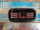 15036134 Gm Oem Sierra Yukon Sle Pillar Nameplate Emblem Decal
