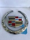15263152 Gm Cadillac Cts Rear Emblem Set Wreath Crest Oem