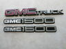 1567-5400 Gm Truck Sierra Sonoma Nameplate Logo Emblem Set