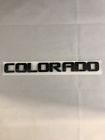 15805322 Chevrolet Black Colorado Door Badge Fit Chevy Nameplate Rear Trunk