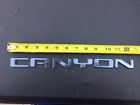 15926160 Gmc Canyon Rear Tail Gate Sle Emblem Nameplate Oem