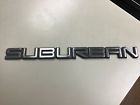15974641 Gmc Suburban Rear Door Liftgate Script Emblem Badge Oem