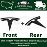 1607786-00-a Tesla Model Front And Rear Lid Trunk Hood Frunk Emblem