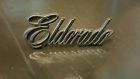 1614433 Gm Vintage Cadillac Eldorado Emblem Trim Script Metal