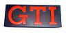 171853679r Volkswagen Vw Rabbit Gti Front Grille Badge Emblem Red Metallic