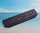 1941-bk Unbranded Black Alloy Seventy Five Years Emblem Car Metal Badge