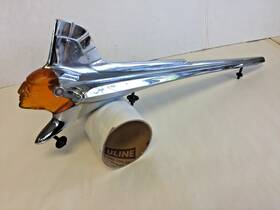 514871 1951 Pontiac Accessory Hood Ornament Lucite Head Beautiful Condition Gm Oem