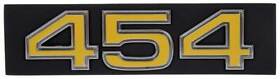 153915 1975-76 Chevrolet Truck 454 Grill Emblem
