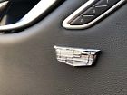 1pc-3din-0015-cad Luckybadge Cadillaccrest Logo Interior Metal Emblem Badge Sticker