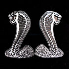 2 Set Cool Cobra Snake Emblems 711931704218