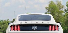 111750 2011-2022 Ford Mustang Rear Deck Lid Coyote Emblem Street Outlaw 5.0l Sale