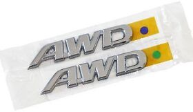 Pt413-42193-00 2019-2022 Rav4 Awd Emblems Set Of 2 Genuine Toyota