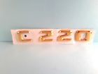 1415 202 817 New Nos Oem Mercedes Gold Plated Individual Letters