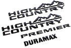 84719528 2021-2022 Tahoe High Country Premier Duramax Emblems In Black