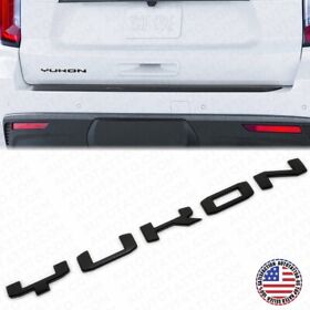84267920 2021 Gmc Yukon Rear Liftgate Nameplate Letter Badge Emblem At4 Xl Matte Black