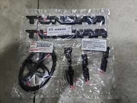 Pt948-34222-02 2022 2023 Toyota Tundra Sr5 Blackout Emblem Overlays Genuine Oem