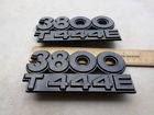 2028430c1 International Truck Door Black Logo Emblem Decal Set