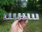 2188562 Chrysler Trunk Script Emblem Badge Ornament Newport Wagon