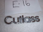 22519368 Oldsmobile Gm Cutlass Ciera Front Fender Nameplate Emblem Oem