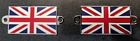 229-308 Union Jack Gb Flag Enamel Badge Car Motorcycle Set Of