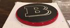 230-000-20 Brabus Logo Hood Emblem Badge Red Made In Germany Mbz