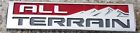 23172547 Gm Oem Gmc Sierra Canyon All Terrain Tailgate Emblem