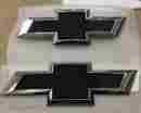23303572 Gm 16-17 Chevrolet Silverado 1500 Black Bowtie Emblems Genuine Oem New