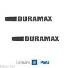 23453068 Gm Pair Of Genuine Silverado Hood Emblem Allison Duramax