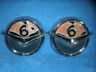 2392804 Gmc Vintage Pair Truck Emblems Medallion Hot Rod Gm