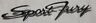 2422955 Plymouth Sport Fury Front Oem Script Emblem