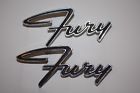 2524 233 3 Plymouth Fury Fender Emblems Oem Set