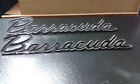 2579259-2579258 Plymouth Vintage Barracuda Fender Emblems Oem