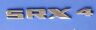 25928690 25812833 Cadillac Gm Srx Emblem Tailgate Letter Oem Chrome Rear Badge