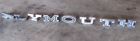 2528977 2602280 Plymouth Road Runner Belvedere Satellite Hood Trunk Letter Emblems
