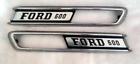 26703 Ford Pair Ton Truck Chrome Emblems Right Hand Left