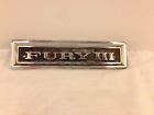 Cd-14394200-3 2786336 Chrysler Plymouth Fury Iii Oem Fender Emblem