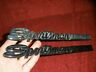 29566462 Chrysler Dodge Van Pair Sportsman Fender Door Emblem Script Oem